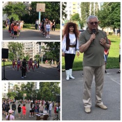 «Здравствуй, лето!» Депутат Пётр Горчанюк подарил праздник юным жителям округа.